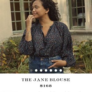 NWT Doen The Jane Blouse- Night Songbird Paisley